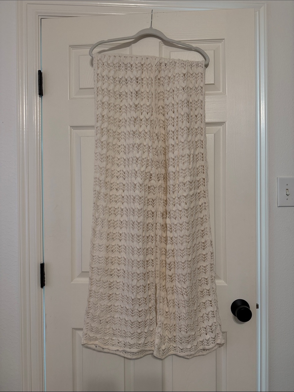 Crochet White Pants
